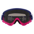 OAKLEY O-FRAME MX TROY LEE DESIGN SPEED STARS BLUE/PINK, DARK GREY LENS
