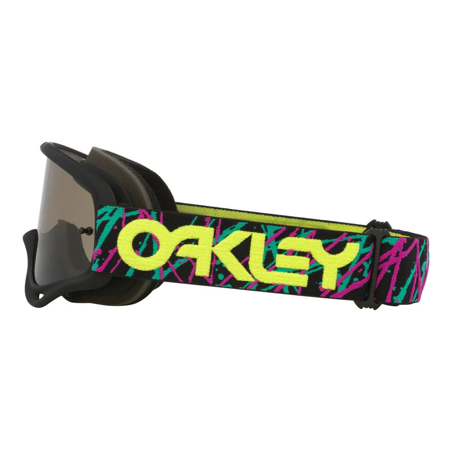 OAKLEY O-FRAME MX HERITAGE COLLECTION BLACK/DARK SMOKE, LIGHT GREY LENS