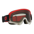 OAKLEY O-FRAME MX TEAM COLLECTION RED/LIGHT SMOKE, LIGHT GREY LENS