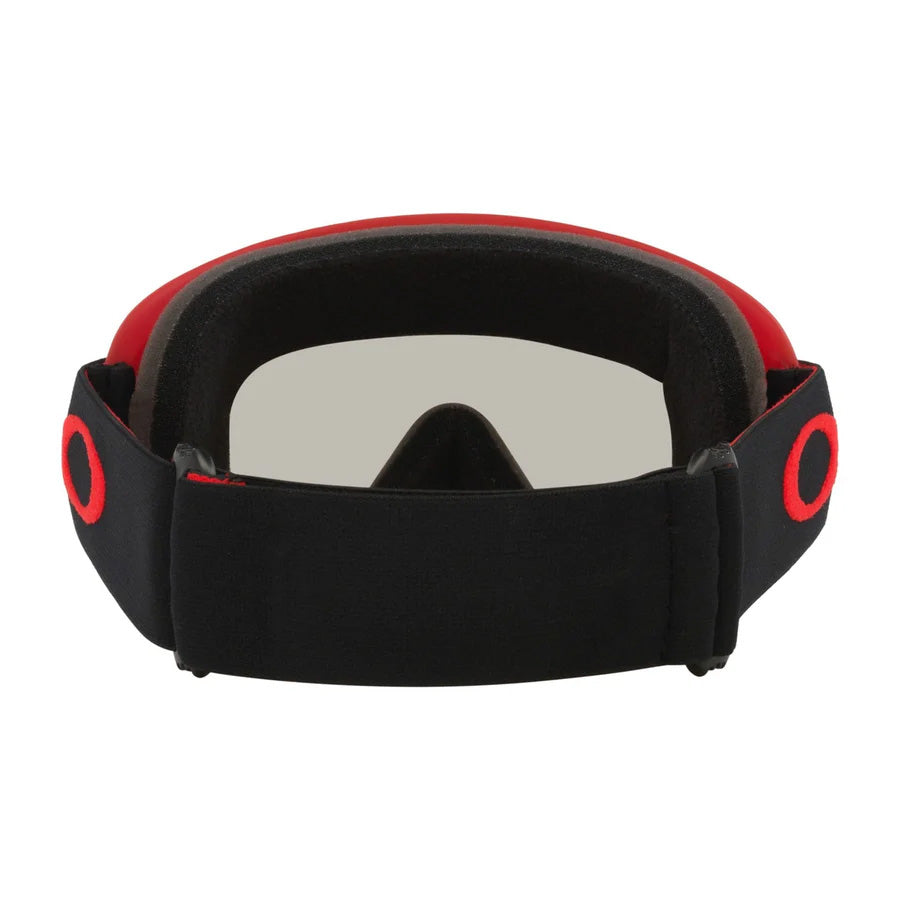 OAKLEY O-FRAME MX TEAM COLLECTION RED/LIGHT SMOKE, LIGHT GREY LENS