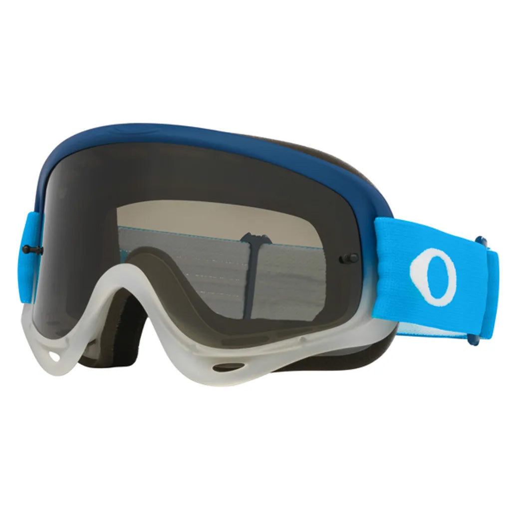 OAKLEY O-FRAME MX TEAM COLLECTION BLUE/DARK SMOKE, DARK GREY LENS