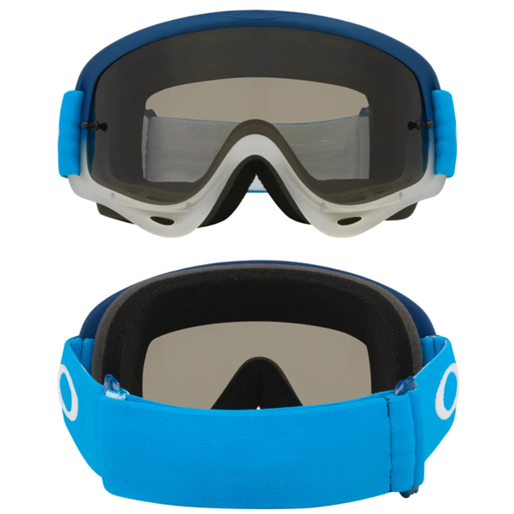 OAKLEY O-FRAME MX TEAM COLLECTION BLUE/DARK SMOKE, DARK GREY LENS