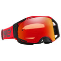 OAKLEY AIRBRAKE MX MOTO RED RED/ORANGE, PRIZM MX TORCH IRIDIUM LENS