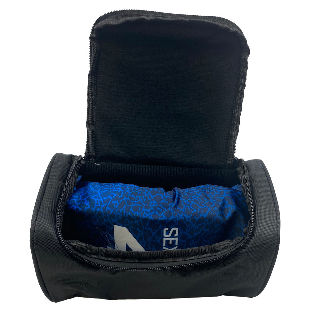 OAKLEY AIRBRAKE MX SEXTON SIGNATURE BLUE/BLUE, PRIZM MX SAPPHIRE LENS