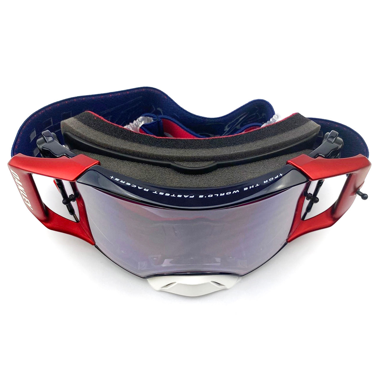OAKLEY AIRBRAKE MX TROY LEE DESIGN RWB STARS BLUE/PINK, PRIZM MX LOW LIGHT LENS