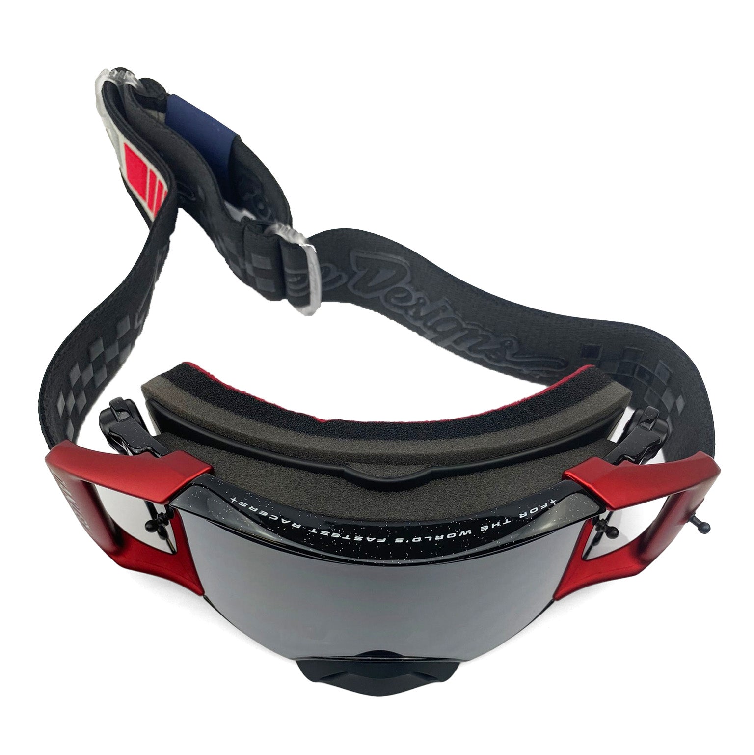 OAKLEY AIRBRAKE MX TROY LEE DESIGN GREY BLOCKS, LIGHT GREY LENS