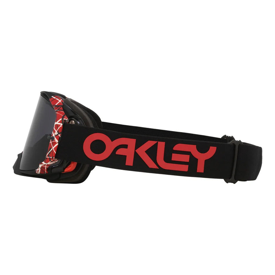 OAKLEY AIRBRAKE MX HERITAGE COLLECTON RED/GREY, DARK GREY LENS
