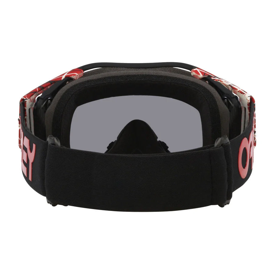 OAKLEY AIRBRAKE MX HERITAGE COLLECTON RED/GREY, DARK GREY LENS