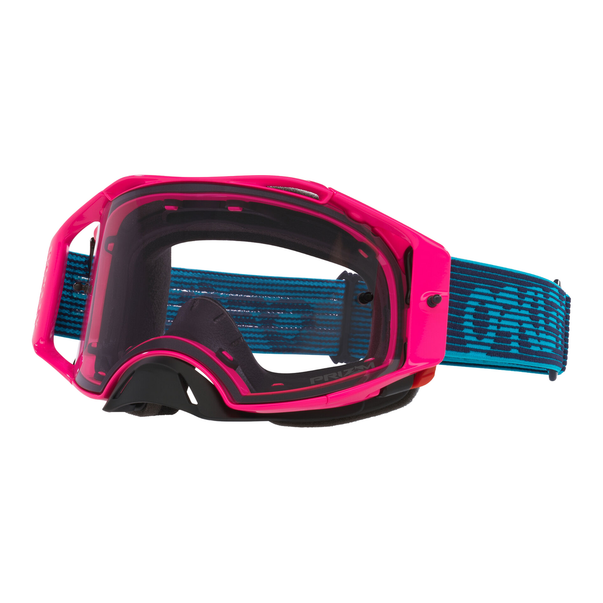 OAKLEY AIRBRAKE MX GOGGLE B1B STREAKS OO7046-I1 PRIZM MX LOW LIGHT LENS