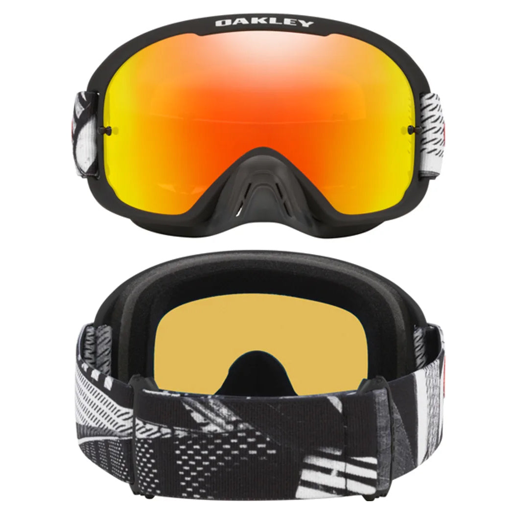 OAKLEY O-FRAME 2.0 PRO MX SELF MASTERY COLLECTION BLACK/RED, FIRE IRIDIUM LENS