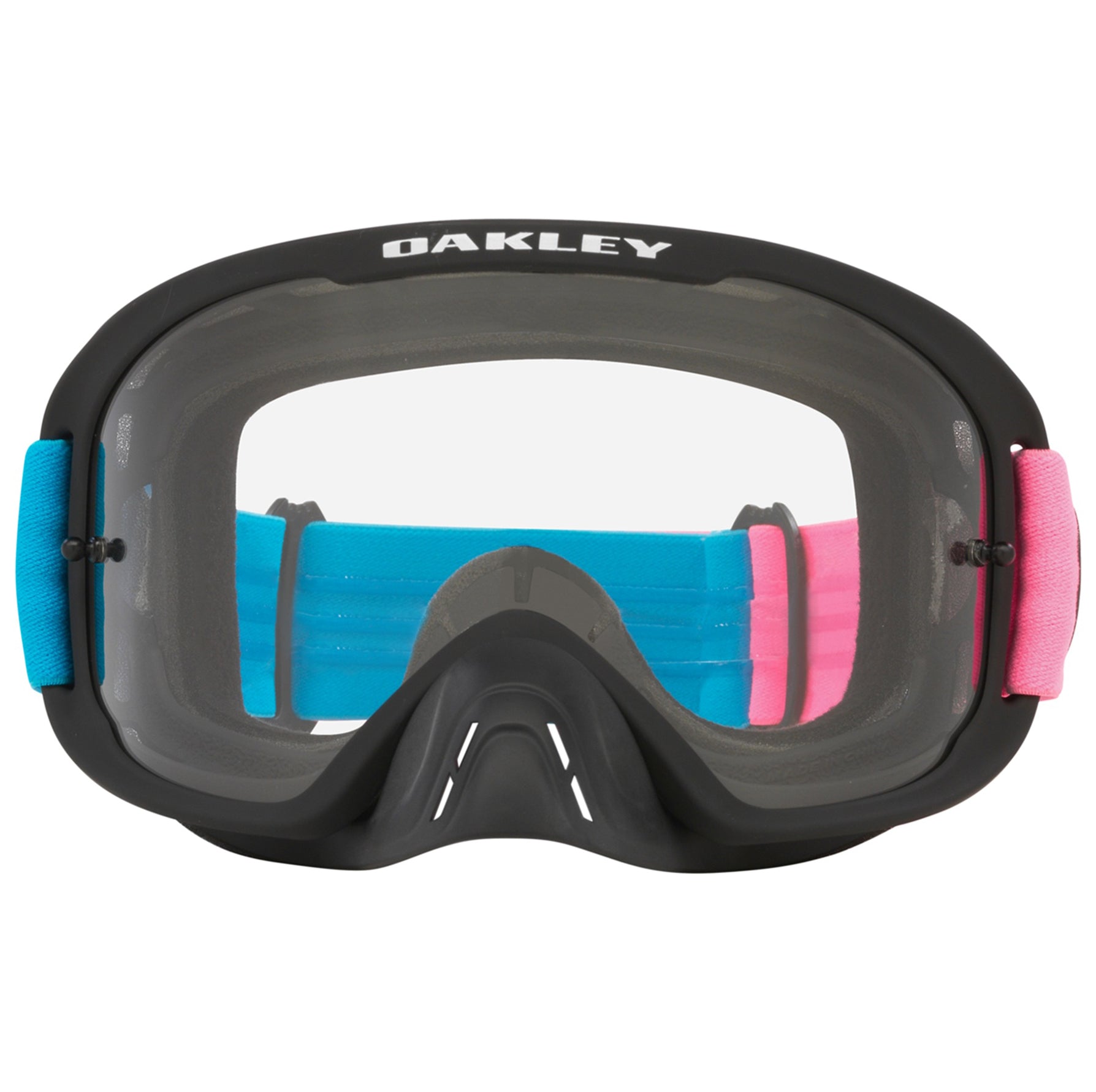OAKLEY O-FRAME 2.0 PRO MX HERITAGE COLLECTION BLUE/CLEAR, CLEAR LENS