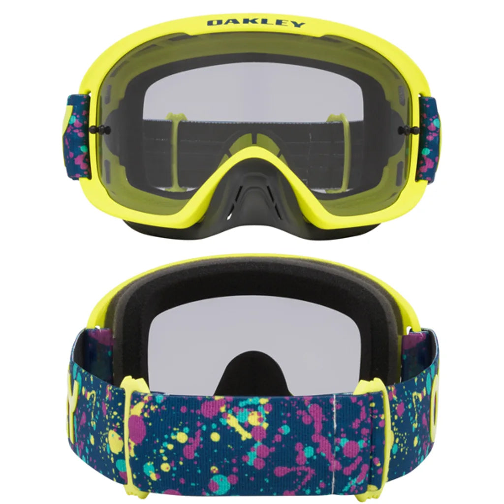 OAKLEY O-FRAME 2.0 PRO MX HERITAGE COLLECTION BLUE/LIGHT SMOKE, LIGHT GREY LENS