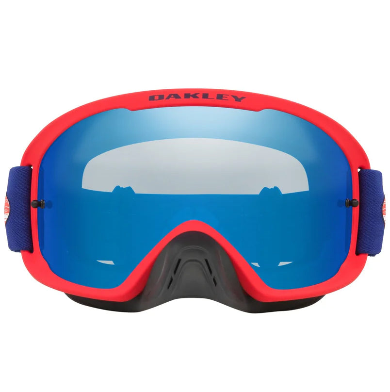 OAKLEY O-FRAME 2.0 PRO MX TEAM COLLECTION RED/BLACK, BLACK ICE IRIDIUM LENS