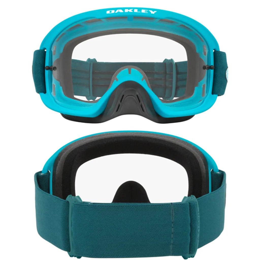 OAKLEY O-FRAME 2.0 PRO MX TEAM COLLECTION BLUE/CLEAR, CLEAR LENS