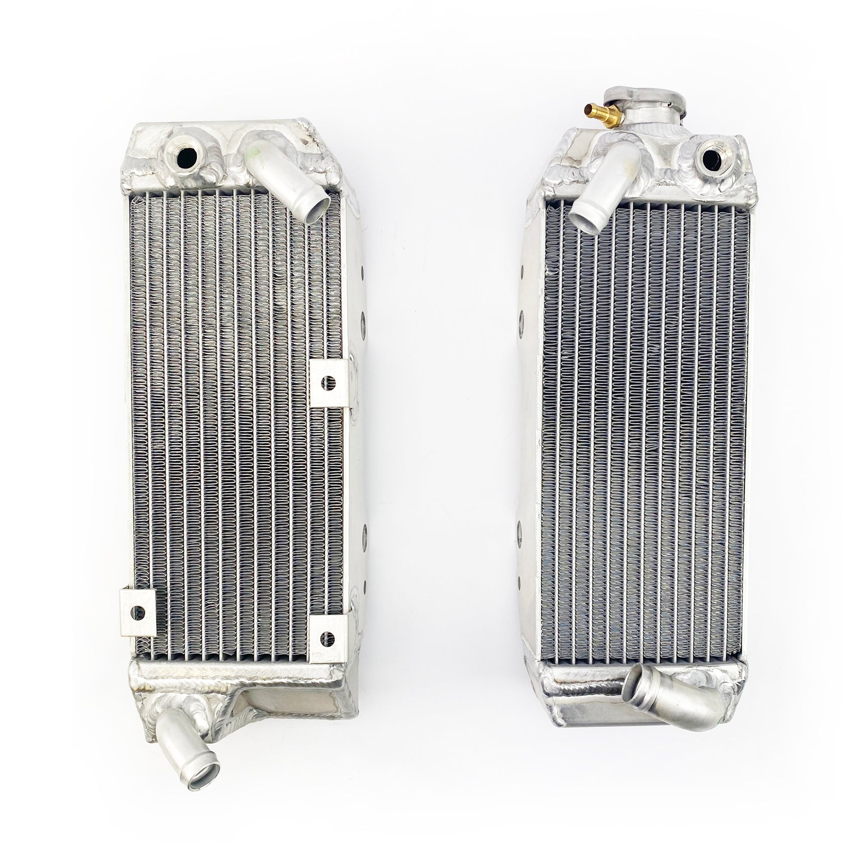 RADIATOR DRZ400S, SM 00-17 OS, FLUIDYNE FPS11-DRZ400SM, 17710-29F40 & 17720-29F40