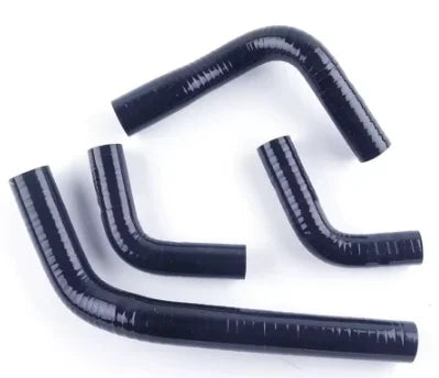 HOSE KIT 4pcs 04-09 CRF250 04-16 CRF250X  BLACK SILICONE RADIATOR HOSE KITS