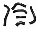 RADIATOR HOSE KIT 6pcs BLACK 02-04 HONDA CRF450R SILICONE 19064-MEB-670