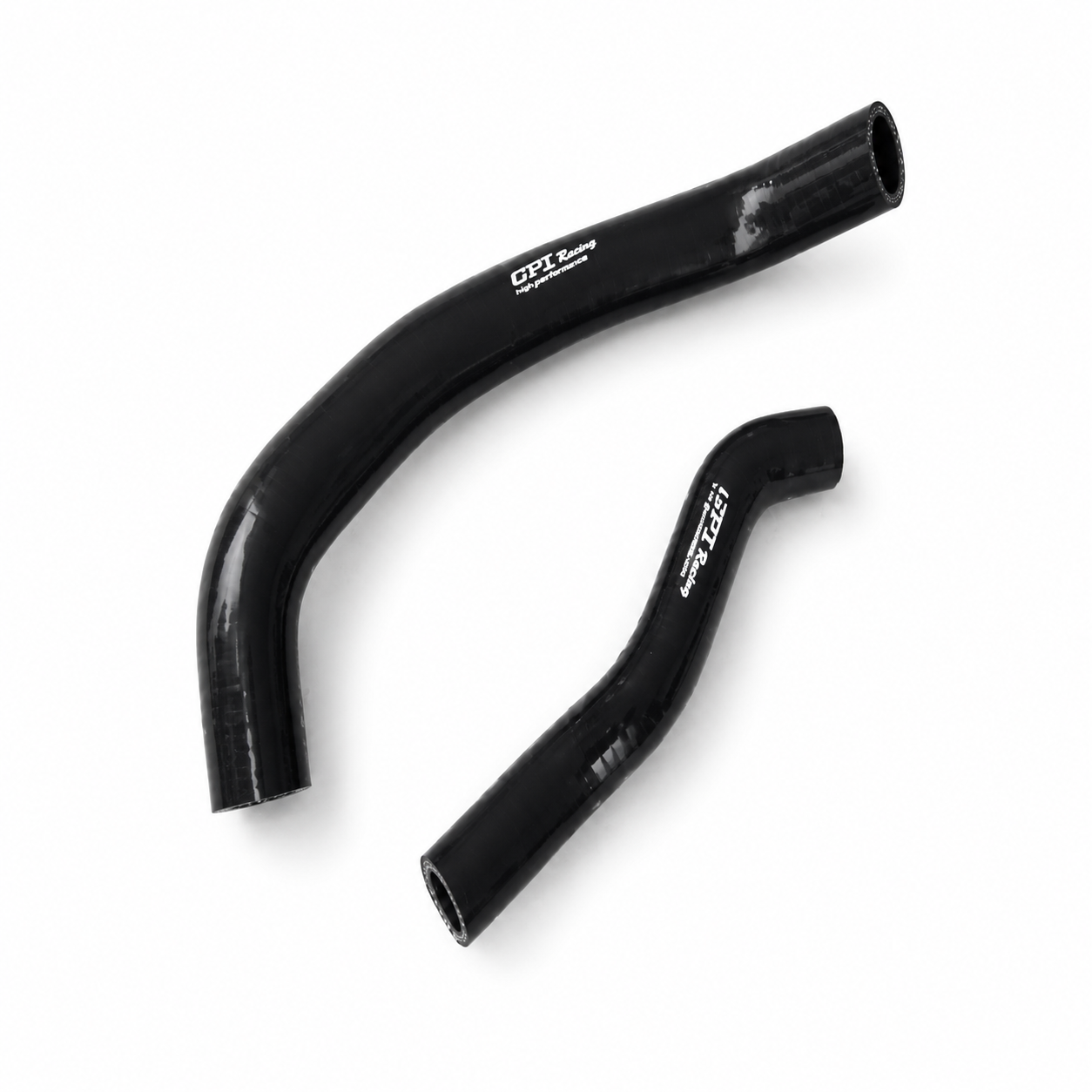 RADIATOR HOSE KIT 2pcs BLACK 03-08 SUZUKI LTZ400 03-07 KAWASAKI KFX400 ARCTIC CAT 400 SILICONE