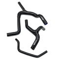 RADIATOR HOSE Y KIT 3pcs BLACK 09-14 KAWASAKI KXF450 SILICONE 39062-0304