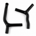 RADIATOR HOSE Y KIT BLACK 03-17 KTM HUSQVARNA SX TC 85 105 2PCS ORANGE SILICONE 47035024000
