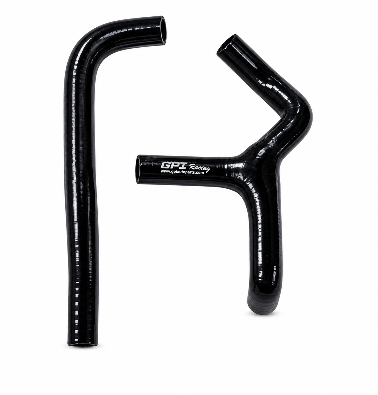 RADIATOR HOSE Y KIT 2pcs BLACK 09-15 KTM SX65 SILICONE 46235025033