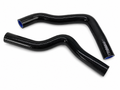 RADIATOR HOSE KIT 2pcs BLACK  00-12 SUZUKI RM85 BLACK SILICONE 17851-03B00 17852-03B00