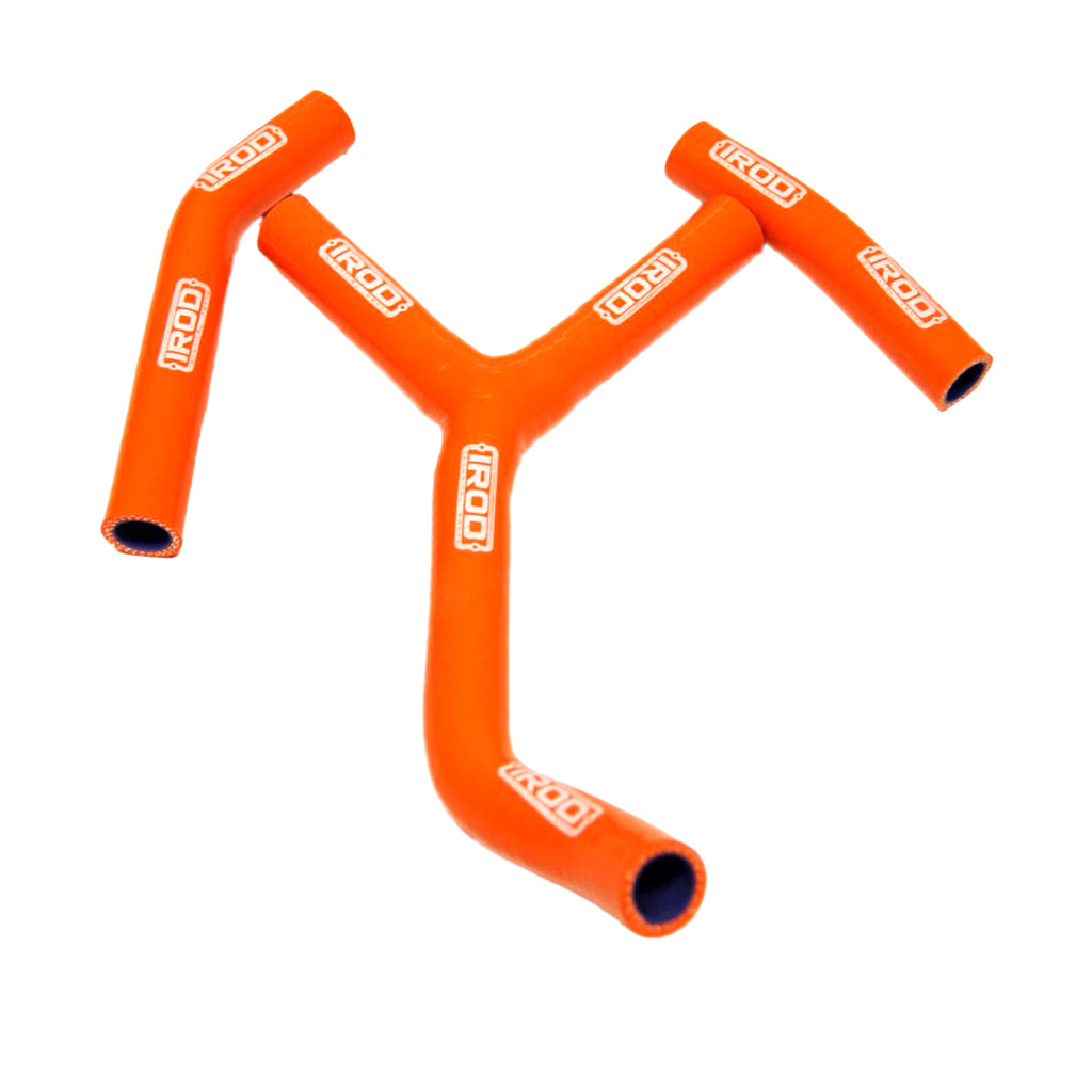 HOSE Y KIT 3pcs SX250 03-06 KTM, SILICONE RADIATOR ORANGE, IROD 010038 250SX
