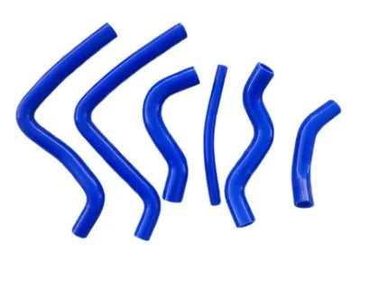RADIATOR HOSE KIT 6pcs BLUE 00-02 HONDA CR125 SILICONE 19061-KSR-J00