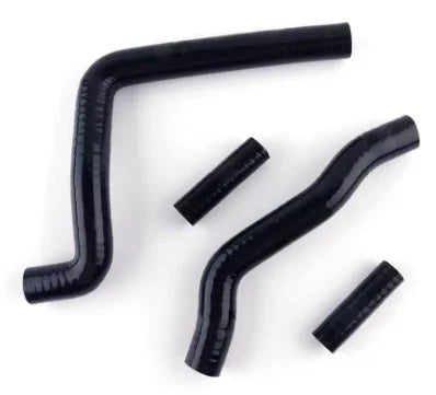 RADIATOR HOSE KIT 4pcs BLACK 05-08 KAWASAK KX250 SILICONE 39062-0074