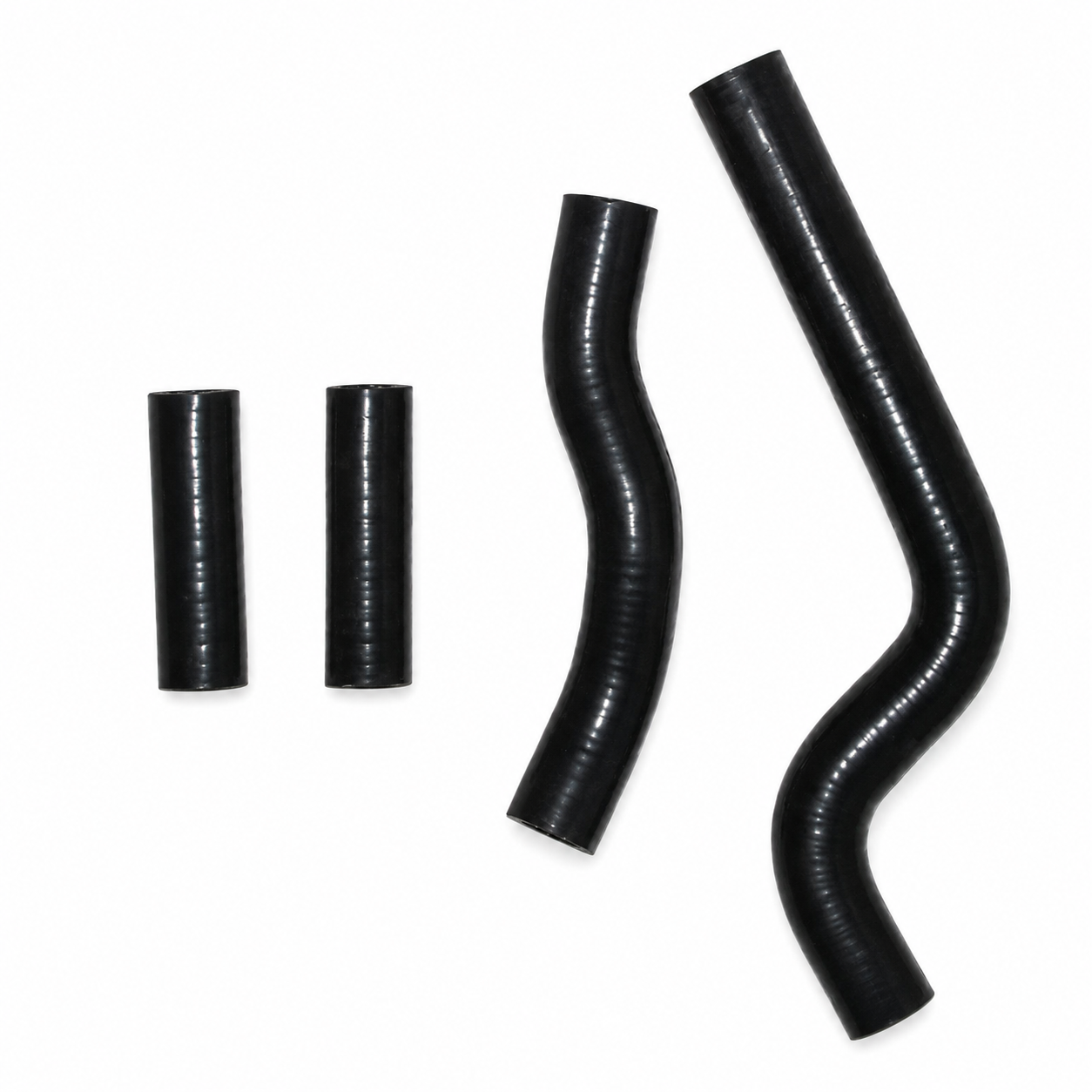 RADIATOR HOSE KIT 4pcs BLACK 02-20 YAMAHA YZ X 250  SILICONE 5CU-12481-10-00