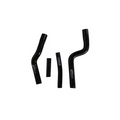 RADIATOR HOSE KIT 4pcs BLACK 02-08 YAMAHA YZF250 01-05 YAMAHA WRF250 SILICONE 5XC-12576-90-00