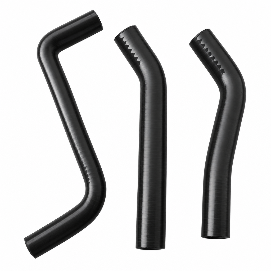 RADIATOR HOSE KIT 3pcs BLACK 06-14 HONDA TRX450ER TRX450R SILICONE 19111-HP1-600