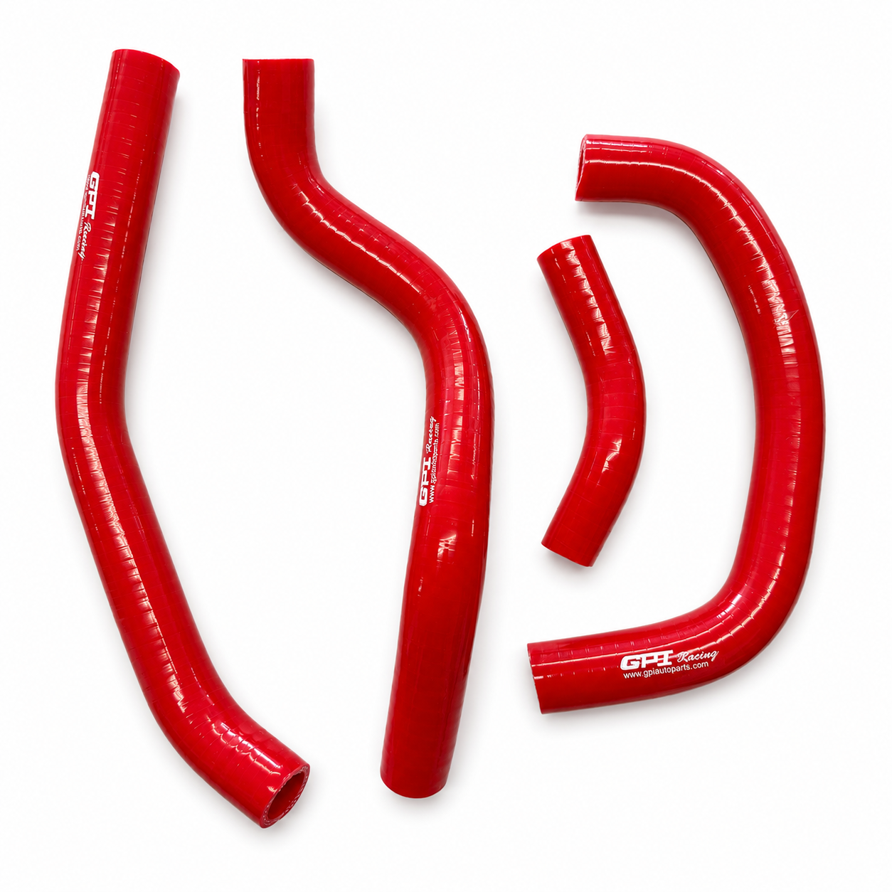 RADIATOR HOSE KIT 4pcs 18-20 HONDA CRF R 250 RED SILICONE 19061-K95-A20