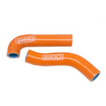 HOSE KIT 2pcs KTM 85 SX 18-20, SILICONE RADIATOR ORANGE 010115, IROD