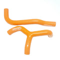 HOSE Y KIT 2pcs KTM SX 65 16-20, SILICONE RADIATOR ORANGE 010114, IROD