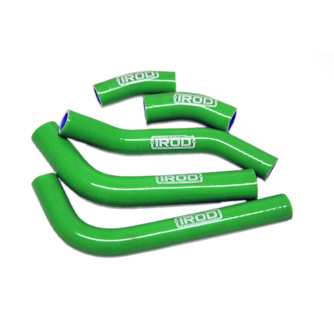 HOSE KIT 5pcs KX250F KXF250 2020 KAWASAKI , SILICONE RADIATOR GREEN 010132, IROD