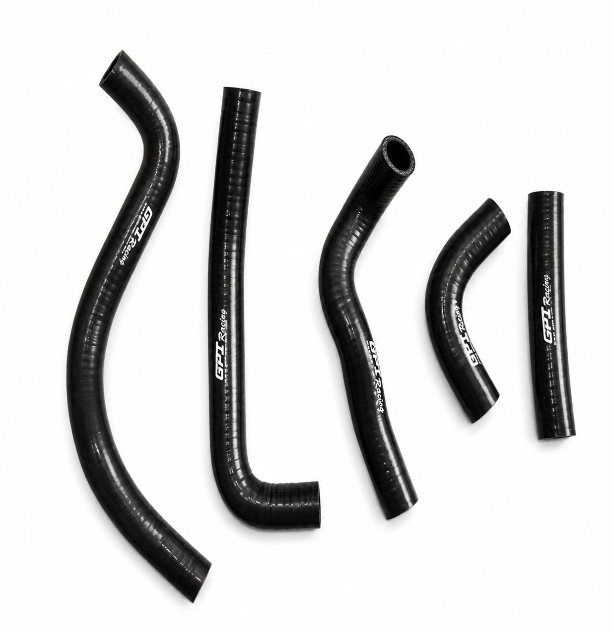 RADIATOR HOSE KIT 5pcs BLACK 95-06 KAWASAKI KDX 200 220 SILICONE 39062-1619