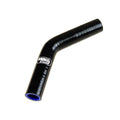 SILICONE HOSE 19MM 45 BEND, BLACK, UNIVERSAL AIR, WATER, INTAKE