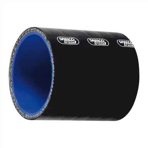SILICONE HOSE COUPLING 18MM, BLACK, UNIVERSAL JOINER AIR, WATER, INTAKE