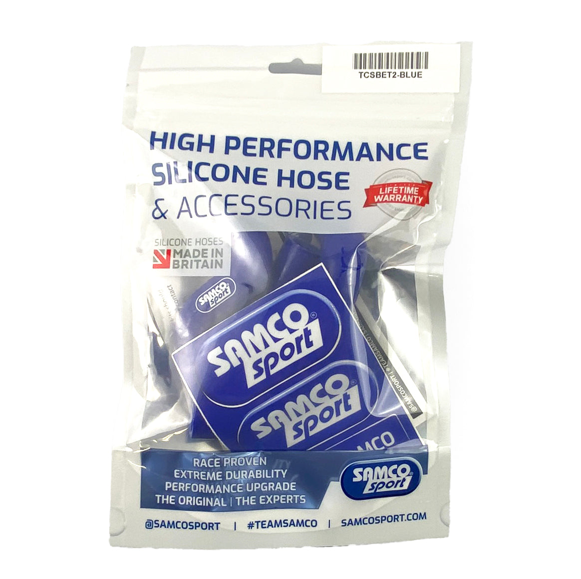 COOLANT HOSE 3 PIECE KIT BLUE 09-19 BETA EVO 2T SAMCO SPORT BET-2-BU