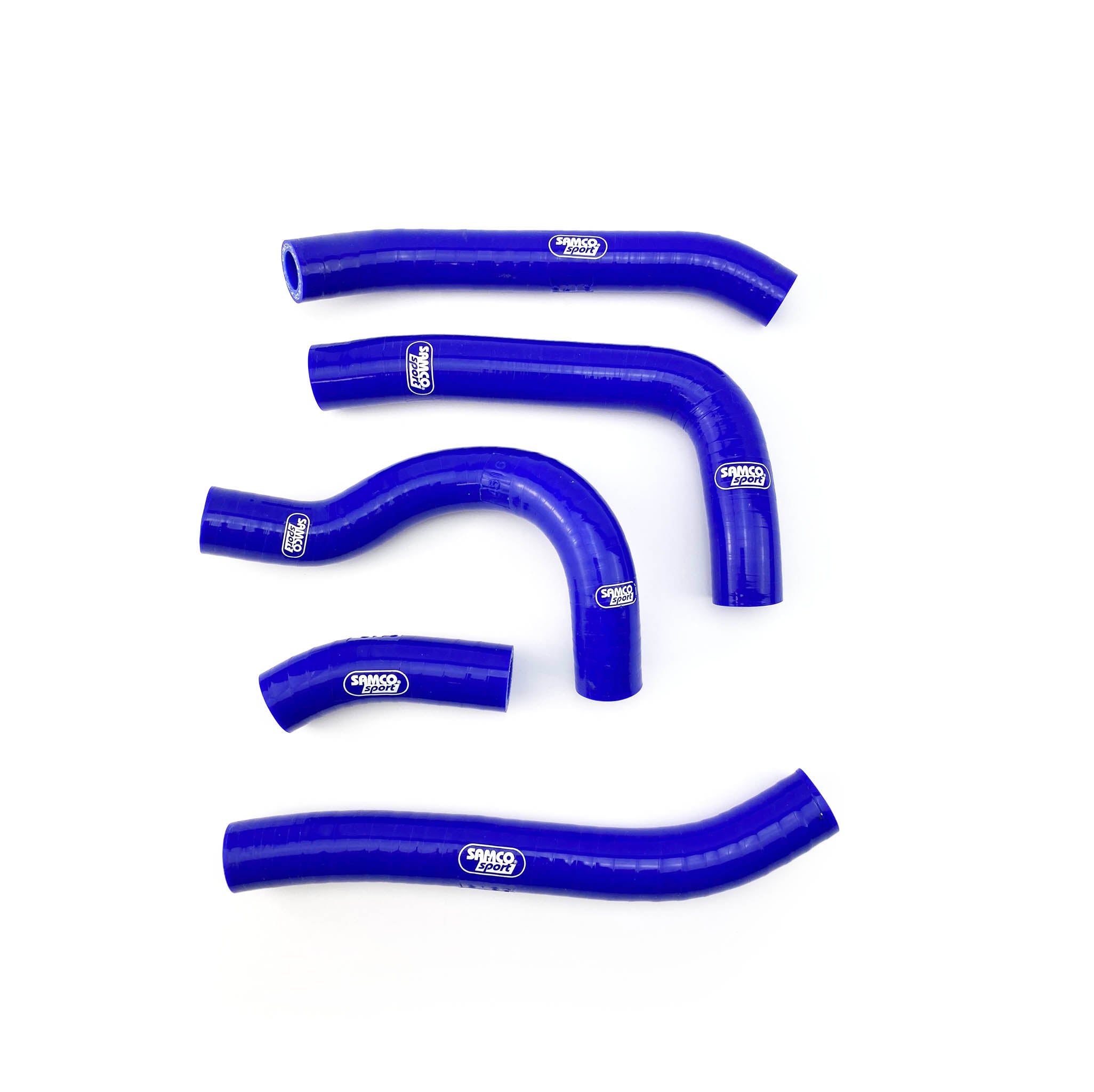 COOLANT HOSE 5 PIECE KIT BLUE 16-17 HONDA 250 CRF R OEM DESIGN SAMCO SPORT HON-104-BU