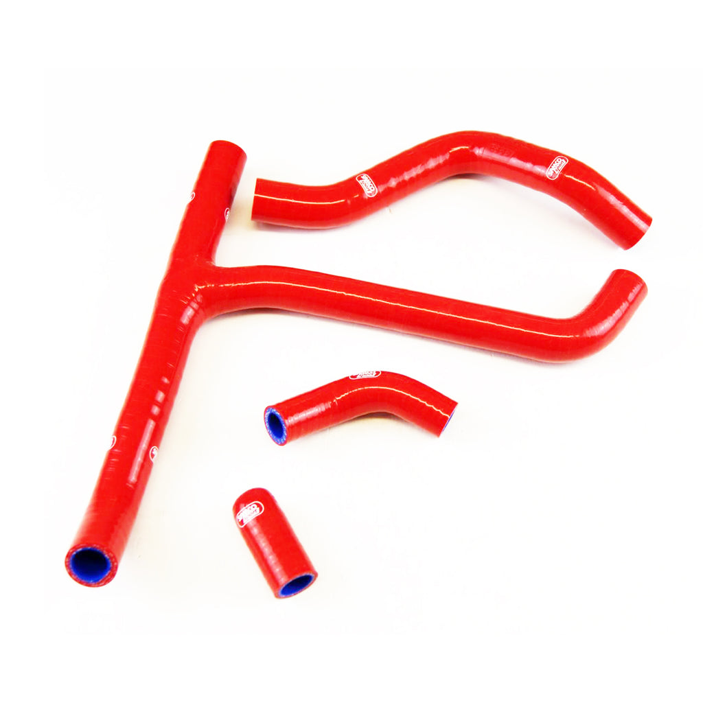COOLANT HOSE 4 PIECE KIT RED 2018-2021 HONDA 250 CRF R RX SAMCO SPORT HON-122-RD