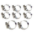 COOLANT HOSE STAINLESS KALE CLAMP KIT 21-26 HONDA 450 SAMCO SPORT CK HON-124