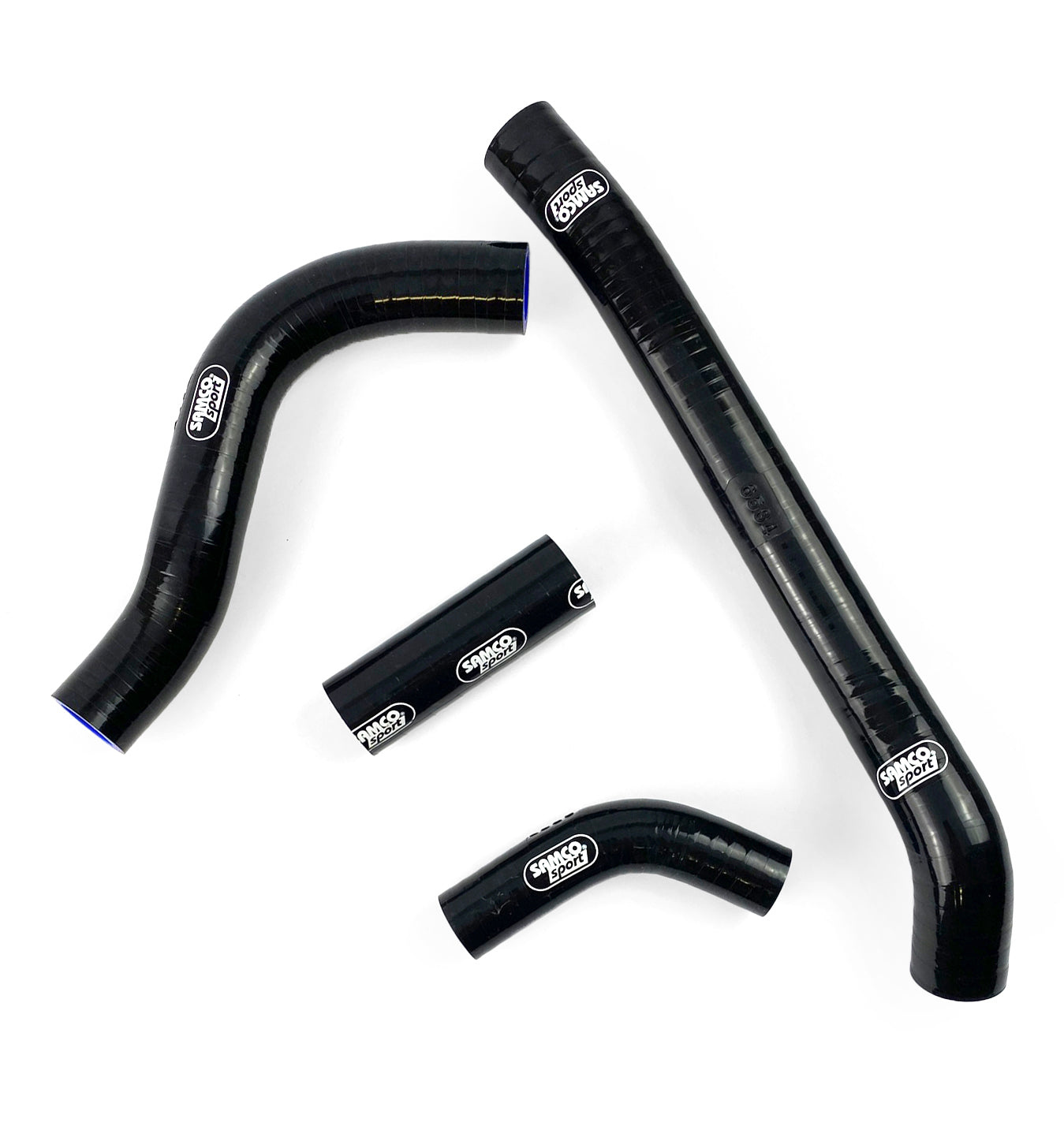 COOLANT HOSE 4 PIECE KIT BLACK 22-26 HONDA 250 CRF R RX SAMCO SPORT HON-126-BK