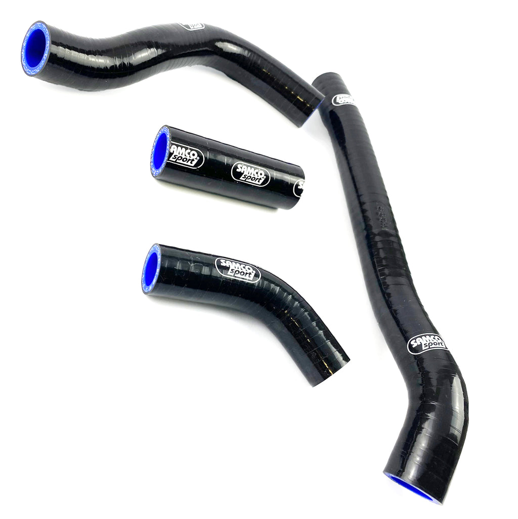 COOLANT HOSE 4 PIECE KIT BLACK 22-26 HONDA 250 CRF R RX SAMCO SPORT HON-126-BK