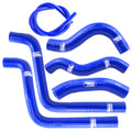 COOLANT HOSE 6 PIECE KIT BLUE 01-02 HONDA 125 CR R SAMCO SPORT HON-29-BU