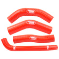 COOLANT HOSE 4 PIECE KIT RED 10-13 HONDA 250 CRF R SAMCO SPORT HON-61-RD