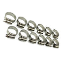 COOLANT HOSE STAINLESS KALE CLAMP KIT 24-26 KAWASAKI 450 KX F SAMCO SPORT CKKAW-103