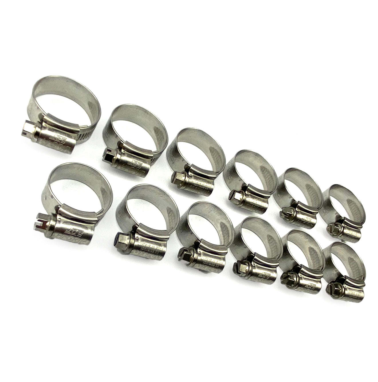 COOLANT HOSE STAINLESS KALE CLAMP KIT 24-26 KAWASAKI 450 KX F SAMCO SPORT CKKAW-103