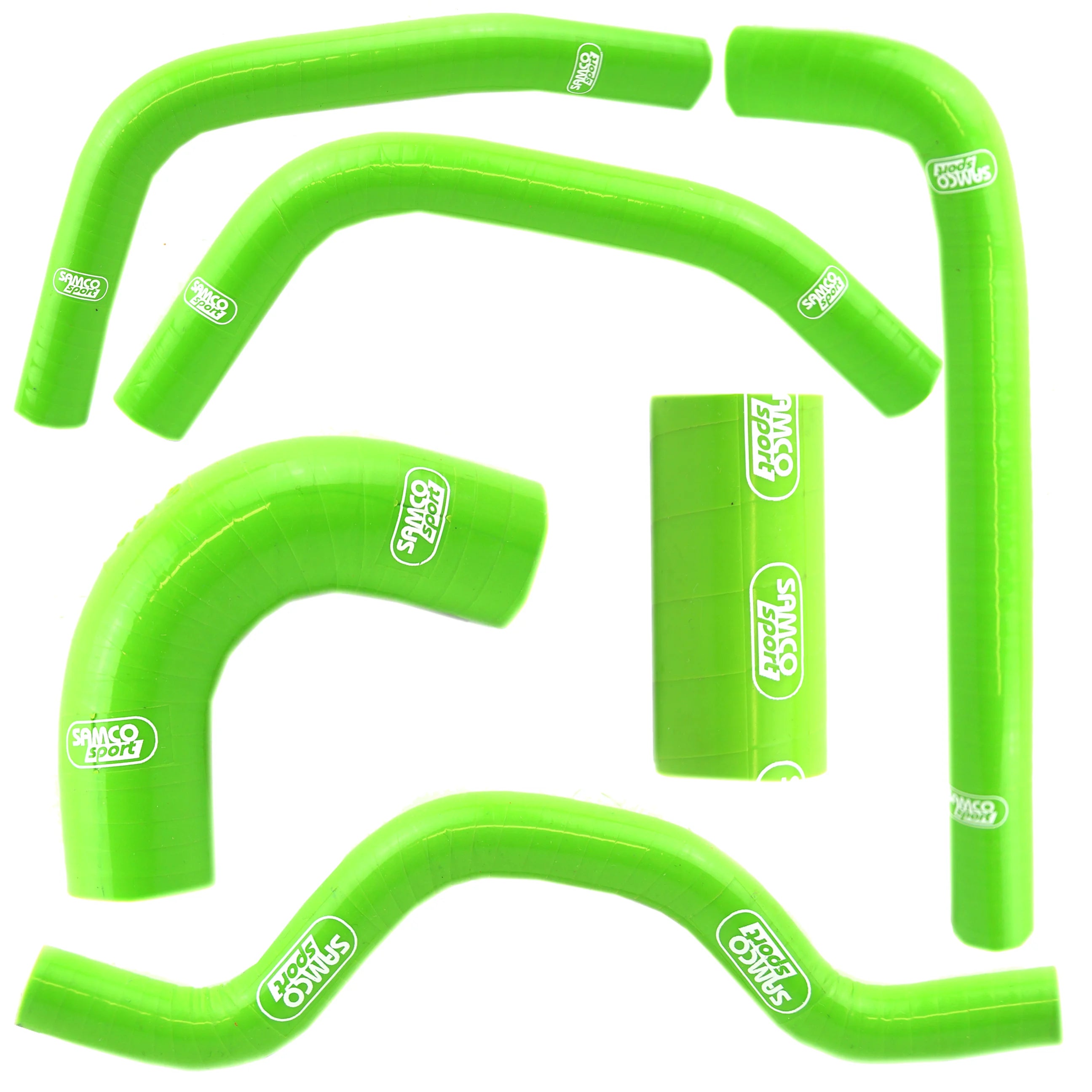 COOLANT HOSE 6 PIECE KIT BLUE 09-16 KAWASAKI 250 KX F OEM DESIGN SAMCO SPORT KAW-58-BU